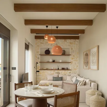 Kimata Beachfront Retreats, With Private Plunge Pools, By Thinkvilla Rethymno  Exterior photo