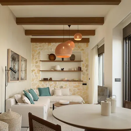 Kimata Beachfront Retreats, With Private Plunge Pools, By Thinkvilla Rethymno  Exterior photo