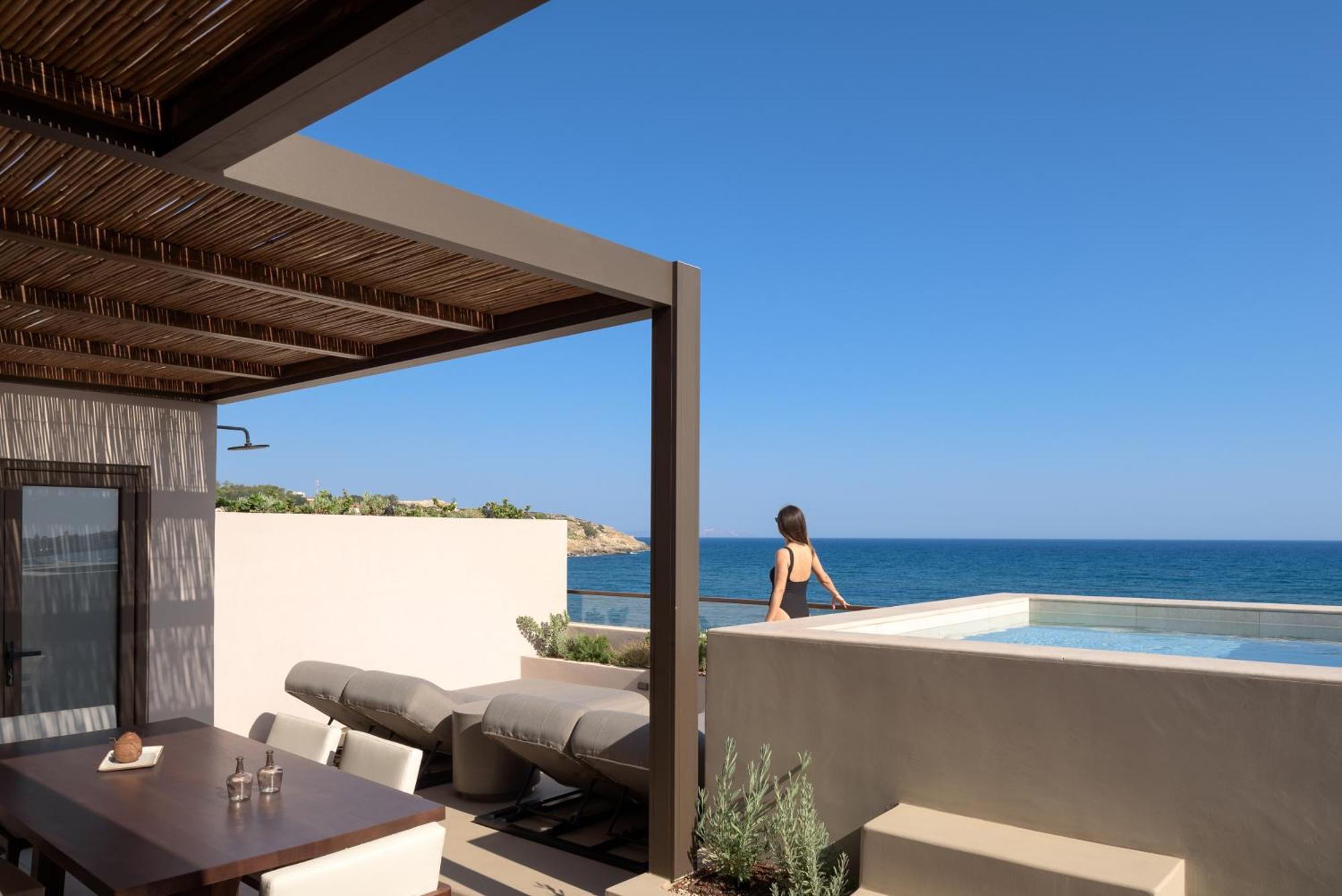 Kimata Beachfront Retreats, With Private Plunge Pools, By Thinkvilla Apartment Rethymno