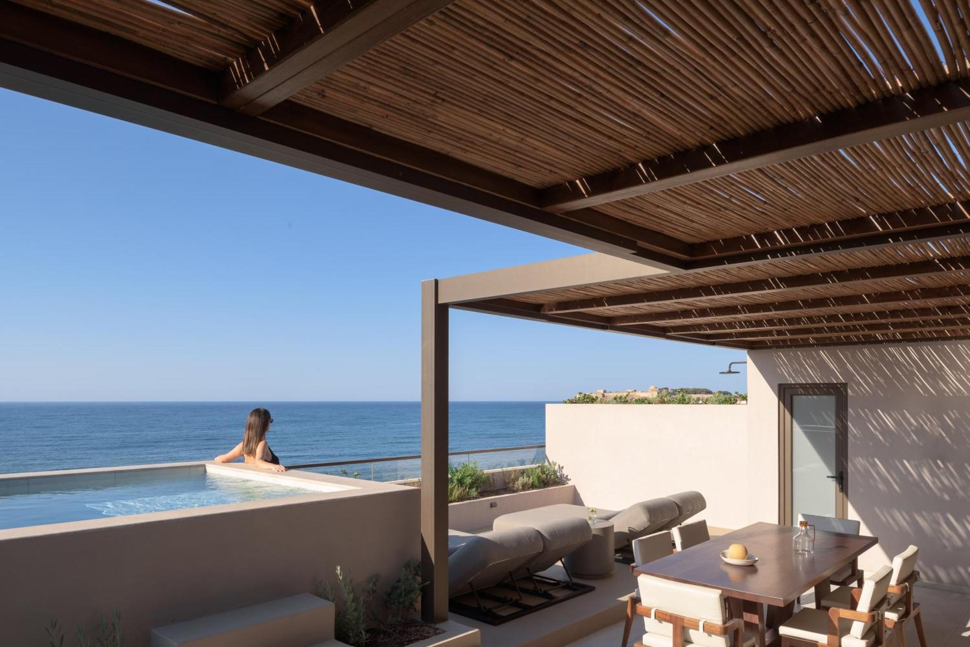 Kimata Beachfront Retreats, With Private Plunge Pools, By Thinkvilla Rethymno